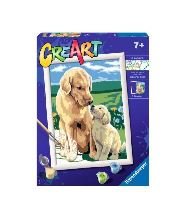 4005556200481-creart---chienne-et-son-chiot-motherly-love