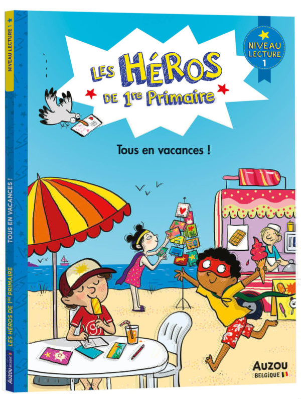 9791039506007-les-heros-de-1re-primaire---niveau-1---tous-en-vacances-