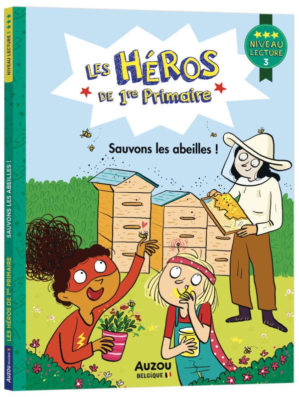 9791039505963-les-heros-de-1re-primaire---niveau-3---sauvons-les-abeilles-