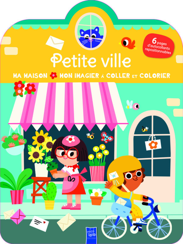 9789464762860-la-petite-ville-coller-colorier