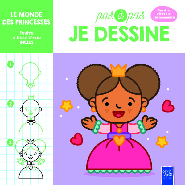 9789464762907-le-monde-des-princesses---pas-a-pas-de-dessine