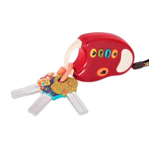 062243330894-funkeys---porte-cles-de-voiture-rouge