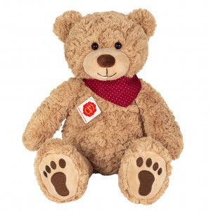 4004510913283-teddy-bear-with-red-hankerchief-40-cm