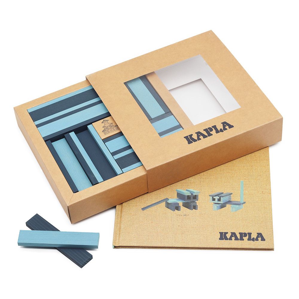 1776785 814647005010-kapla-coffret-livre-et-40-planchettes---bleu