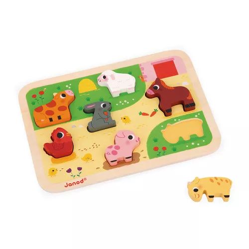 1891720 3700217371210-chunky-puzzle-7-pcs---a-la-ferme