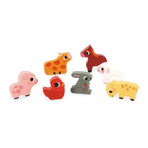 1891721 3700217371210-chunky-puzzle-7-pcs---a-la-ferme