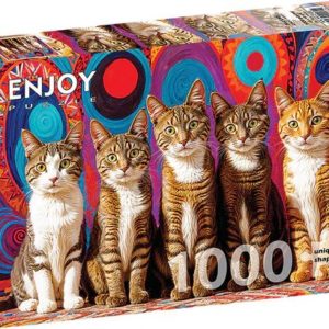 5949194021314-puzzle-1000-pcs---five-cats