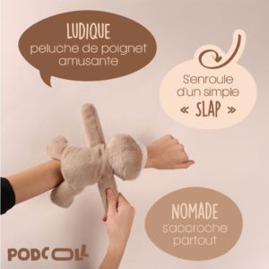 3700349334145-podcoll---bracelet-slap---paresseux