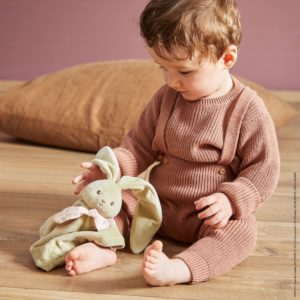 3666502180168-doudou-lapinoo-vert-lapin-30-cm