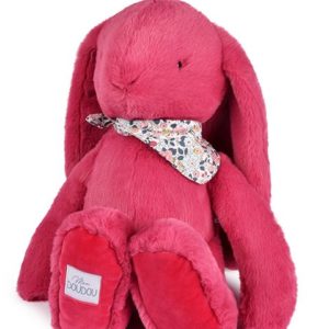 3700335245943-lapin-fleurette---fuchsia---35-cm